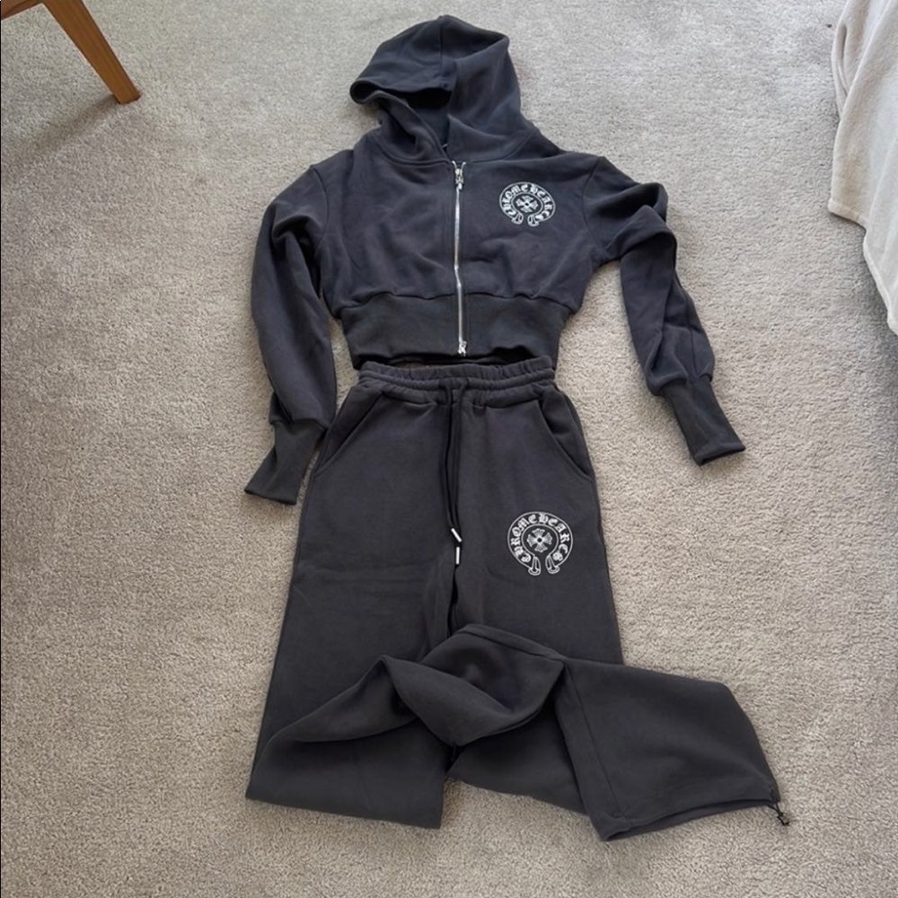 Chrome hearts lounge set